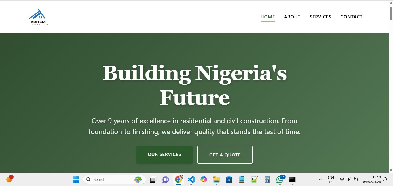 Abitem Homepage